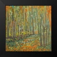 thumbnail image 2 of Mercado, M. 15x15 Black Modern Framed Museum Art Print Titled - Woods, 2 of 5