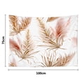 thumbnail image 3 of Tapestry Aesthetic Sketched Floral Print Tapestry Bedding Tapestry for Bedroom, 3 of 7