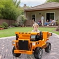 thumbnail image 1 of Vehículo de Construcción para Niños con Control Remoto 12V Amarillo, 1 of 9