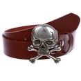 thumbnail image 2 of Skull and Cross Bone Pirate Halloween Costume Belt Multi-Color Options, 2 of 3