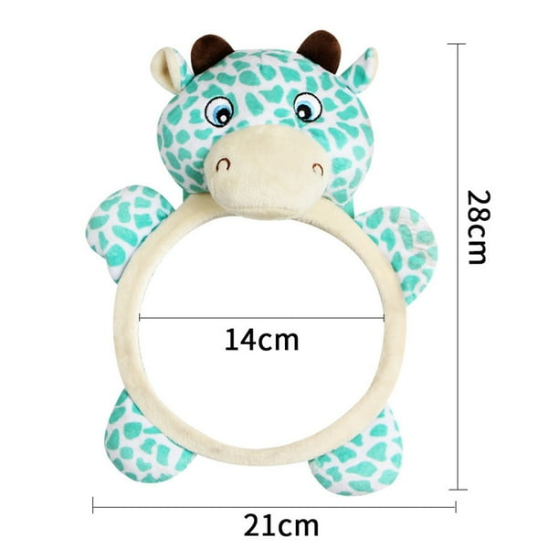 s Espejos Retrovisores Para Bebés, Espejo De Seguridad Ajustable Para Coche, Espejo Para Bebé, Asiento Trasero, Reposacabezas, Espejo Retrovisor, Monitor De Seguridad Para Niños Moyic VI006929-00