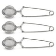 thumbnail image 1 of Tea Strainer, 3 Pack Premium Stainless Steel Tea Strainer with Handle for Loose Leaf Tea Fine Mesh Tea Balls Filter, 1 of 6