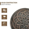 thumbnail image 4 of Elevon 35 Pound Heavy Duty Round Outdoor Umbrella Base for Garden and Patio, Bronze, 4 of 5