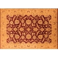 thumbnail image 1 of Ahgly Company Indoor Rectangle Oriental Orange Industrial Area Rugs, 2' x 4', 1 of 4