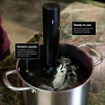 thumbnail image 5 of Anova Culinary Cuiseur de Précision sous Vide Mini 850 Watts Noir et Orange avec Application Modèle 2024, 5 of 5