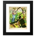 thumbnail image 2 of Drake Brookshaw 12x14 Black Modern Framed Museum Art Print Titled - Apple Picking (Between 1939 and 1946), 2 of 5
