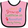 thumbnail image 3 of Inktastic Accountant Like Mommy Boys or Girls Baby Bib, 3 of 4
