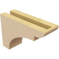 thumbnail image 5 of 3"W x 9"D x 6"H Classic Yorktown Rough Cedar Woodgrain TimberThane Corbel, Primed Tan, 5 of 6