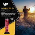 thumbnail image 4 of Fishing Box Rod Holder External Adjustable Fish Pole Barrel Pole Storage Stand Inserting Device Rack Standing Bracket Carrying Upgrade Pink, 4 of 6