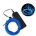 thumbnail image 3 of Neon Lights EL Wire Kit Portable Parties Halloween Blacklight RunRope Tube Waterproof EL Wire LED Strip 3m 5m, 3 of 6