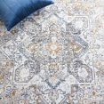 thumbnail image 6 of Safavieh Moondust Ian Oriental Polyester Area Rug, Ivory/Blue, 9' x 12', 6 of 11