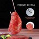 thumbnail image 3 of Professional Butcher Hook, Meat Processing Space-Saving S-Shaped Meat Hooks, Heavy Duty Stainless Steel Hooks Easy To Clean Reusable For Hanging Large, Heavy Pieces Of Meat Without Bending (15Pcs), 3 of 5
