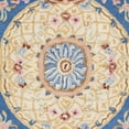 thumbnail image 6 of SAFAVIEH Savonnerie SAV120M Handmade Blue / Ivory Rug, 6 of 7