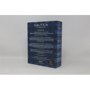 Nautica Blue, Voyage, and Pure Blue 4 Piece Gift Set