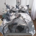 thumbnail image 1 of Ensemble de Literie Serpent 3 Pcs Housse de Couette en Microfibre à Fermeture Éclair Imprimée Animaux AI, 1 of 5