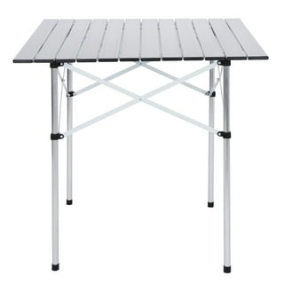 Ozark Trail Durable Steel and Aluminum Table Set with Stools - Walmart.com