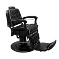 thumbnail image 2 of Sillón Barbería Clásico Resistente Vanlig Genova Color Negro, 2 of 5