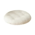 thumbnail image 2 of 15.75 inch Plush Round Chair Cushion Soft Fuzzy Plush Chair Pads Washable Stool Cushion for Indoor Dining Room and Kitchen Chairs, 2 of 7