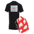 thumbnail image 1 of CafePress - City Of Chicago Flag - Men's Dark Pajamas, 1 of 1