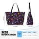 thumbnail image 4 of Easygdp Halloween Bolsa de Viaje de Playa de Gran Capacidad, Bolsa Tote Perfecta para la Playa, Escapadas de Fin de Semana y Viajes, 4 of 7