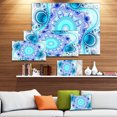 thumbnail image 4 of Design Art - Courbes et Cercles Ondulés Turquoise, 4 of 4