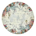 thumbnail image 3 of Unique Loom Chromatic Collection Area Rug - Joyous (8' Round Multi/Blue), 3 of 7