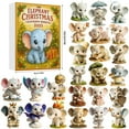 thumbnail image 2 of 2025 Elephants Christmas Countdown Calendar 2d Arrival Calendar, 2 of 7