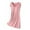 Pink, variant on YHAJDS Winter Casual Pajama Suits For Women,Sleepwear For Women Nightgown Sleepwear With Built In Bra Solid Color V Neck Sleeveless Loose Fit Mid Length Nightgown