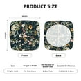 thumbnail image 6 of Lsque Watercolor Floral Printed Square Couch Cushion Covers, Floral Sofa Cushion Covers Replacement, Stretch Couch Covers for Couch-16.9in, 6 of 9