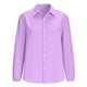 thumbnail image 4 of Tamaño Más Túnica de Manga Larga Tops para las Mujeres Color Sólido V-Cuello Suelto Camisa Casual, Camisas de Manga Larga para las Mujeres Suelto Ajuste de Uso Diario, 4 of 8