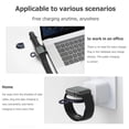 thumbnail image 4 of Cargador inalámbrico ligero USB C de 25 W para Apple Watch Series 7 6 5 4 3 2 Soporte de estación de carga rápida para iWatch tipo C JShteea El nuevo, 4 of 6