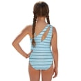 thumbnail image 2 of POLERO Girls' Cute Cartoon Turtle One-Piece Swimsuit with Mesh Cover Up - Quick Dry, Adjustable Straps for Beach & Pool Vacation, 2 of 10