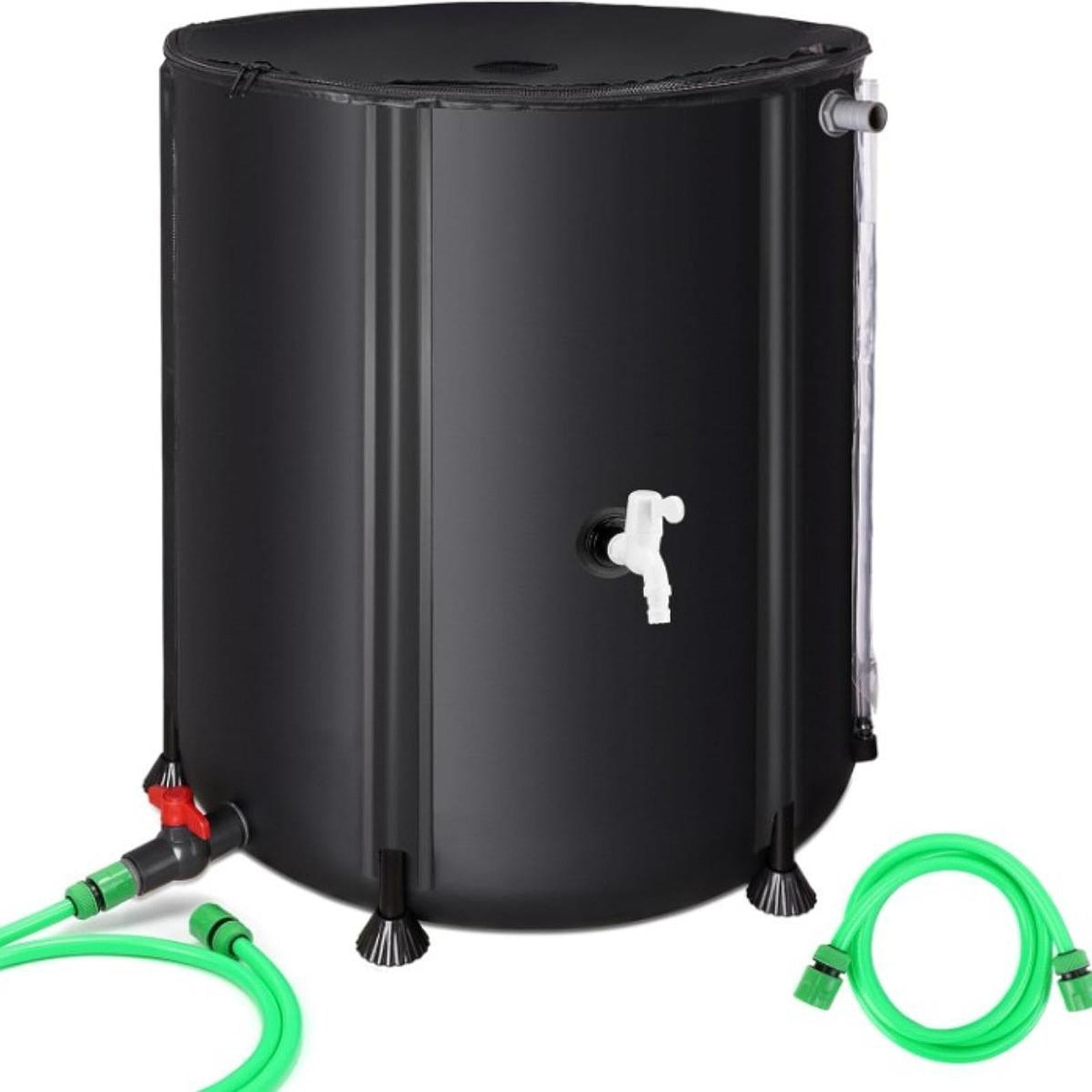 Fzaqwen Folding Rain Water Catching System Portable Rain Barrel 200 Liters Water Storage