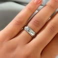 thumbnail image 4 of Artisan Crafted 925 Sterling Silver Spinner Ring for Women Jewelry Size 5 Birthday Christmas Gifts for Women, 4 of 7