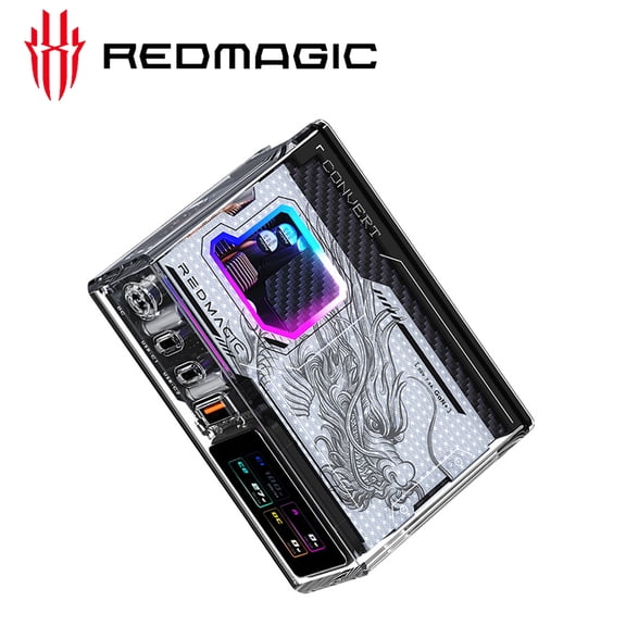 RedMagic DAO 150W GaN Cargador rápido PD 3.1 Cargador de pared de 4 puertos DC USB-C/A Adaptador de corriente Carga rápida