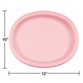 thumbnail image 2 of Party Central Club Pack of 96 Classic Pink Disposable Paper Banquet Dinner Plates 12", 2 of 2