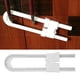 thumbnail image 5 of Cerradura de protección de seguridad para bebés, cerradura con forma de U para cajón de gabinete, cerradura para armario de bebé, cerradura de grado profesional, 5 of 11