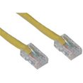 thumbnail image 1 of Cat5e Yellow Ethernet Patch Cable  Bootless  14 foot, 1 of 1