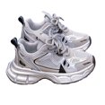 thumbnail image 5 of Willtoo Boys Girls Chunky Sneakers Platform Fashion Sneakers Non-Slip Breathable Kids Dad Shoes Comfortable Lace-up Wide Width Tennis Shoes, 5 of 5