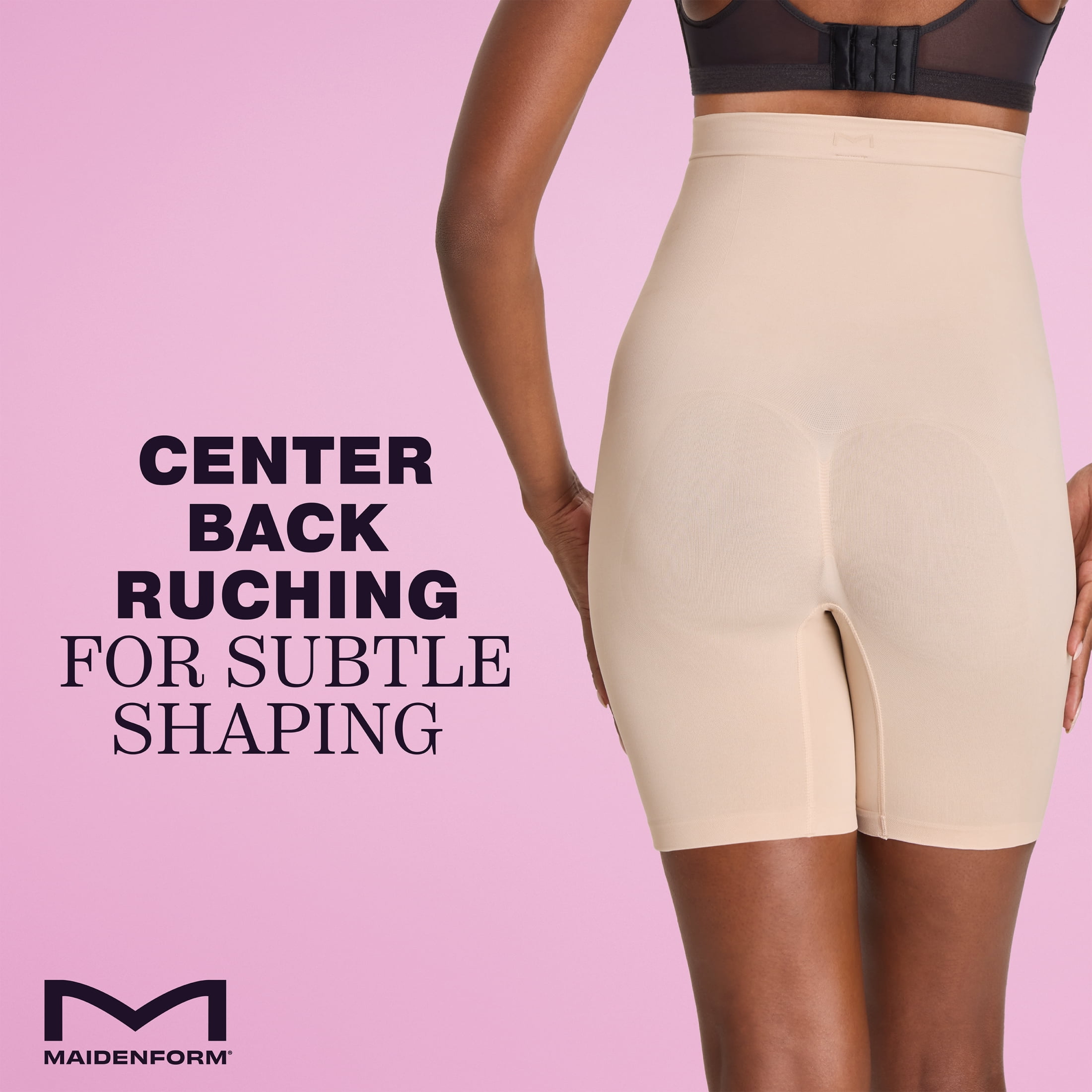 Maidenform Women's Shapewear Seamless Firm Control Thigh Slimmer, Sizes up to 3XL