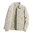 thumbnail image 1 of JHLZHS Baseball Jacket New Corduroy Men's Jackets Winter Cott on Thickened Version Plus Size Fall Jacket 717, 1 of 8