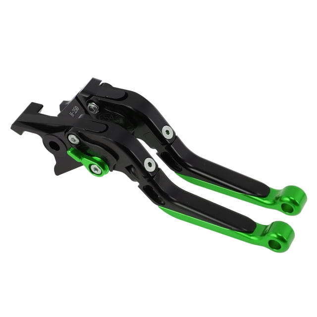 Palancas de freno y embrague cortas y largas únicas para Honda Rebel/CMX 500/300 2017-2021, palanca de freno ajustable de aleación de aluminio, mango negro extremo verde