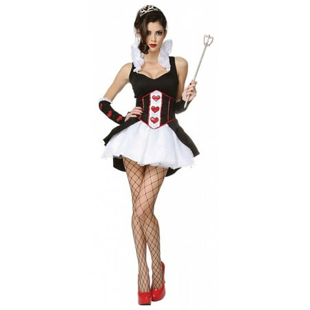 Queen of Hearts Adult Costume - Large