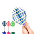 thumbnail image 3 of Cateissary Spin Wood Lollipop Spiral Toy Rotating Gadget Fibonacci Gift Decompression Toys Sequence Antistress Decoration for Cafe Decoración del hogar Numero 3, 3 of 6