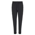 thumbnail image 4 of Natural Uniforms Womens Cool Stretch Modern Tuck-In Top Yoga Jogger Scrub Set with Regular and Petite Sizes (Black, Small), 4 of 6