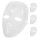 thumbnail image 1 of GOOHOCHY 4 máscaras blancas para manualidades, máscaras para pintar, suministros para fiestas y mascaradas., 1 of 8