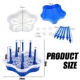 thumbnail image 4 of Bottle Rack, Water Bottle Dryer Rack, Coffee Mug Rack and Mug Holder Tree for Home Kitchen Countertop Bar, 4 of 5