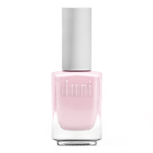 Esmalte de uñas Duri 340 Forever Beautiful, color rosa pálido, tono neutro pastel suave con acabado transparente para manicura francesa, boda, uso diario, 0,45 onzas líquidas