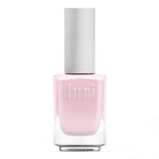 Esmalte de uñas Duri 340 Forever Beautiful, color rosa pálido, tono neutro pastel suave con acabado transparente para manicura francesa, boda, uso diario, 0,45 onzas líquidas