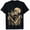 Black-4, variant on Skeleton Hugging Cat Halloween Cat Lover Cat Mom Dad T-Shirt